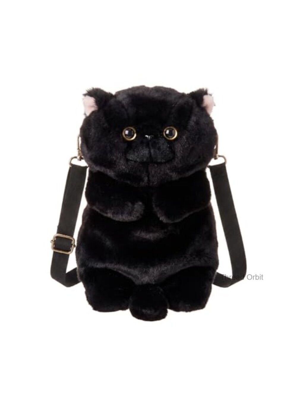 Handmade Plush Cat Crossbody Bag Cute Fashion Gift for Women